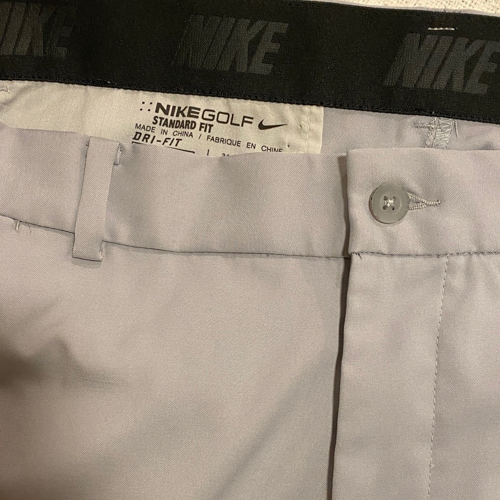 Nike Men's Gray Dri-Fit Golf Pants